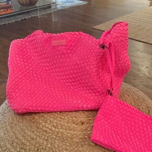 Parker & Hyde Bright Pink Tote